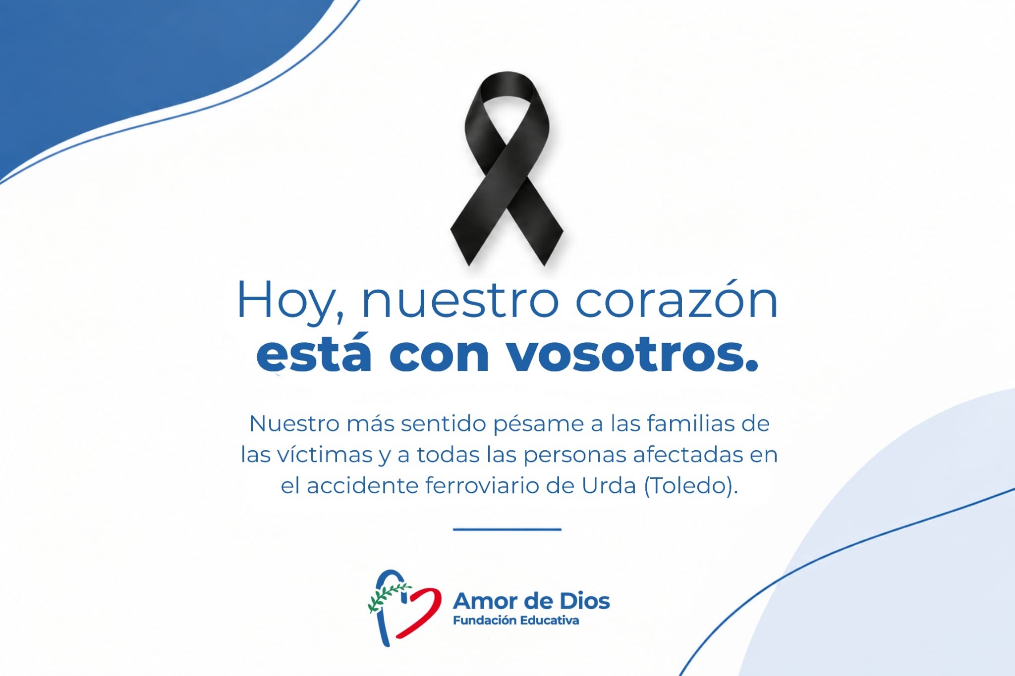 Condolencias Accidente AVE